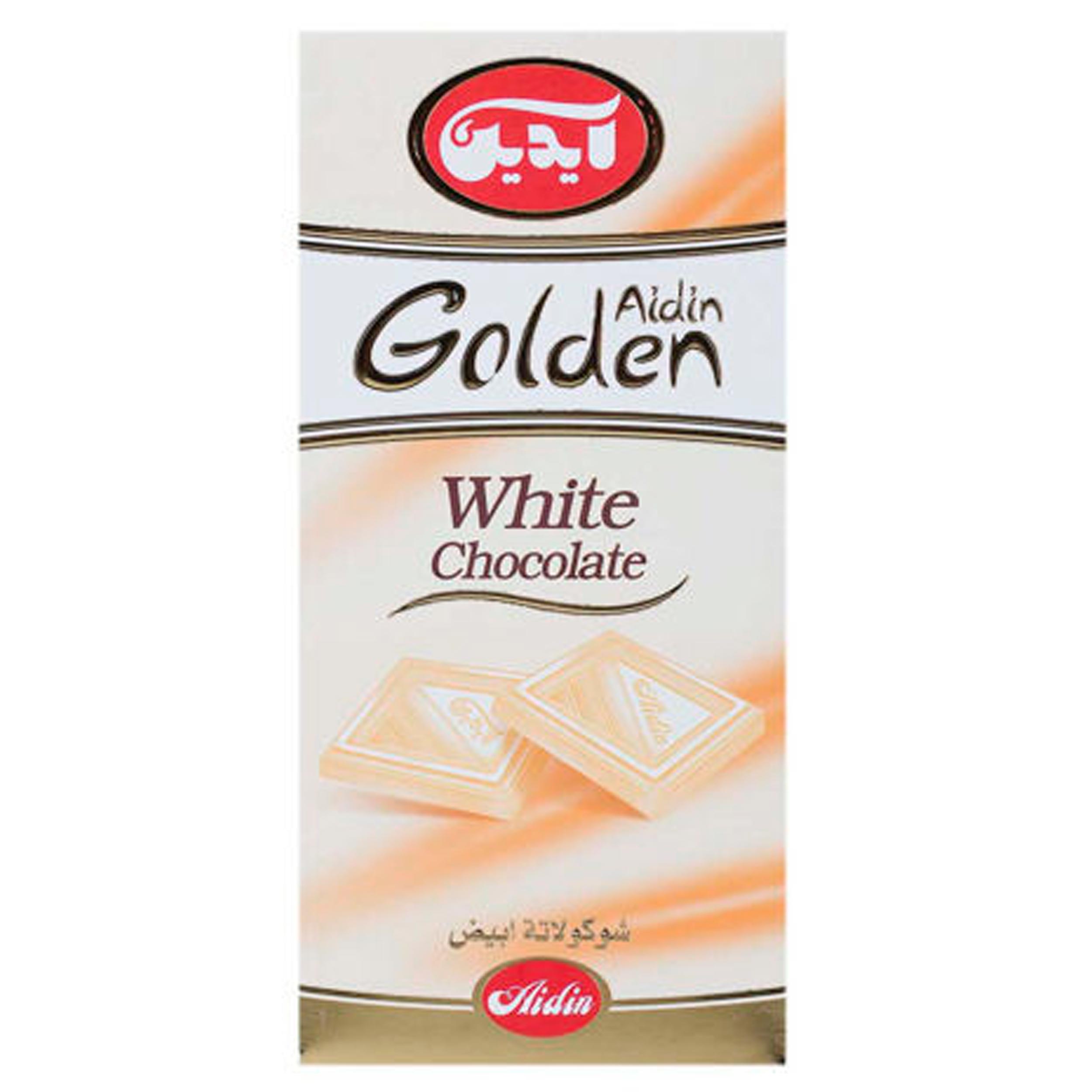 شکلات تخته ای  سفید آیدین – 100 گرم