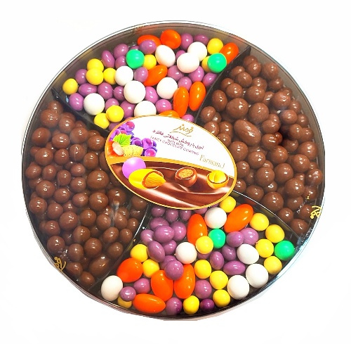 آجیل با روکش شکلاتی فانتزی فرمند 350گرمی