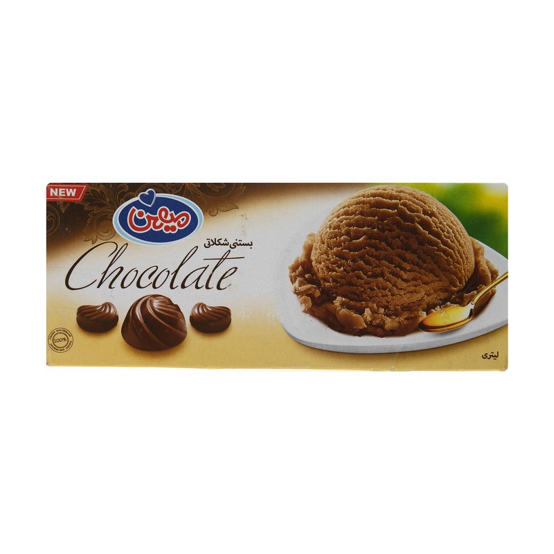 بستنی لیتری شکلاتی میهن – 1000گرم