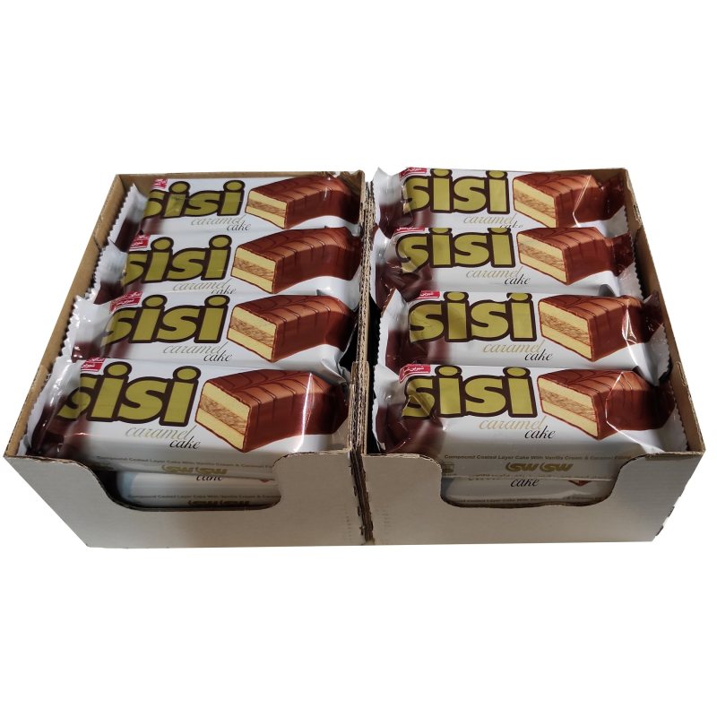 کیک روکش کاکائو سی سی شیرین عسل – 30 گرم بسته 24 عددی