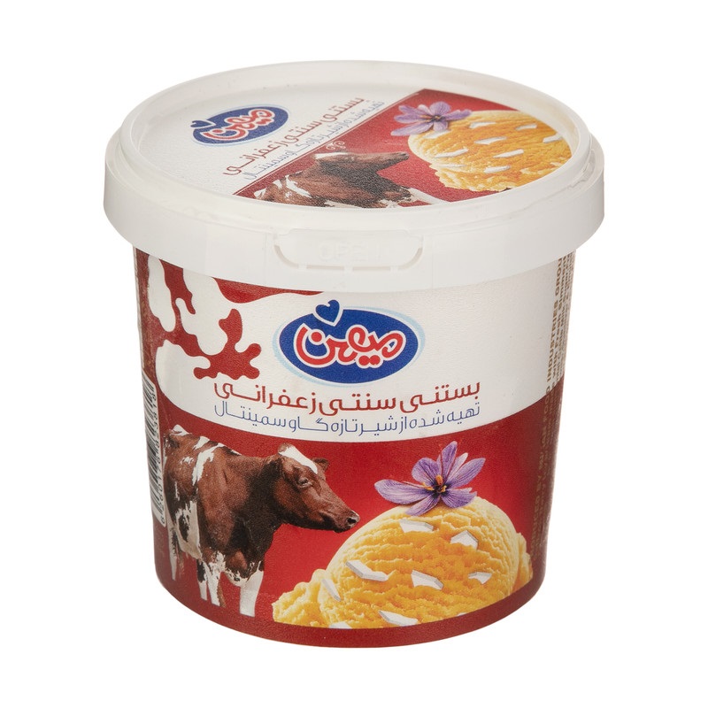 بستنی سنتی زعفرانی میهن – 135 گرم