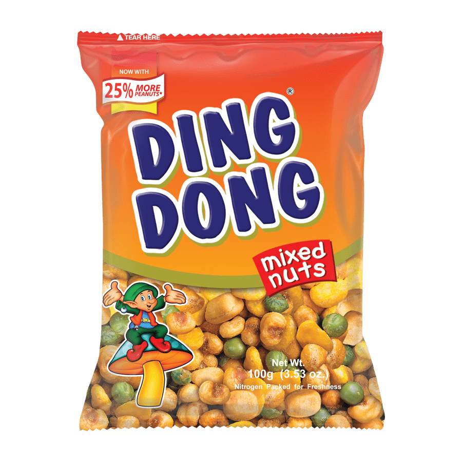 آجیل هندی دینگ دونگ cracker nuts بسته 100 گرم